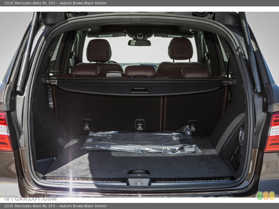 Auburn Brown/Black Interior Trunk for the 2015 Mercedes-Benz ML 350 #103186921