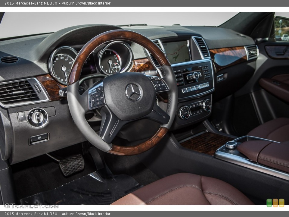 Auburn Brown Black Interior Photo For The 2015 Mercedes Benz