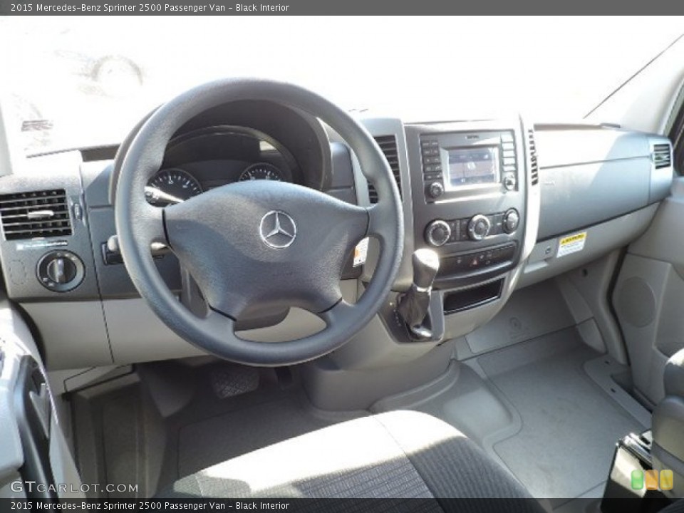 Black Interior Photo for the 2015 Mercedes-Benz Sprinter 2500 Passenger Van #103191325