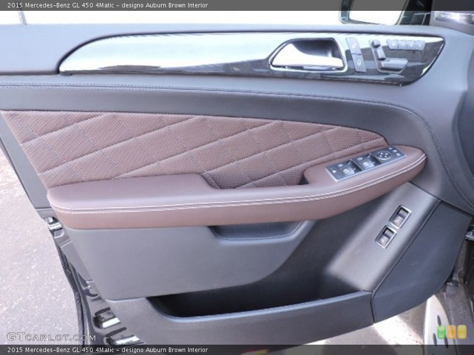 designo Auburn Brown Interior Door Panel for the 2015 Mercedes-Benz GL 450 4Matic #103193260