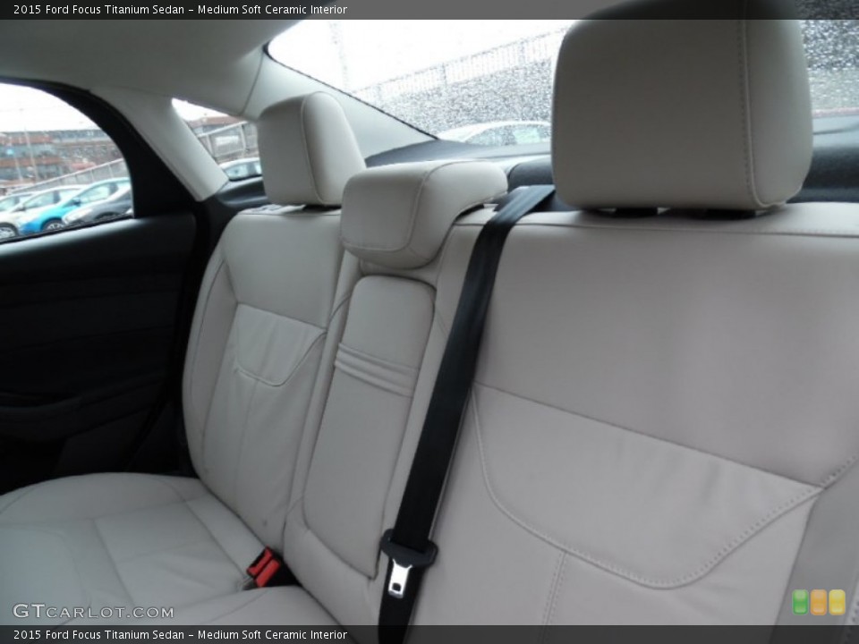 Medium Soft Ceramic Interior Rear Seat for the 2015 Ford Focus Titanium Sedan #103194229