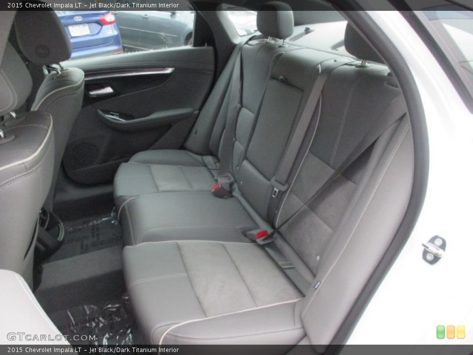 Jet Black/Dark Titanium Interior Rear Seat for the 2015 Chevrolet Impala LT #103194490