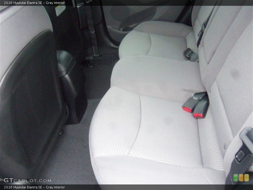 Gray Interior Rear Seat for the 2016 Hyundai Elantra SE #103205713