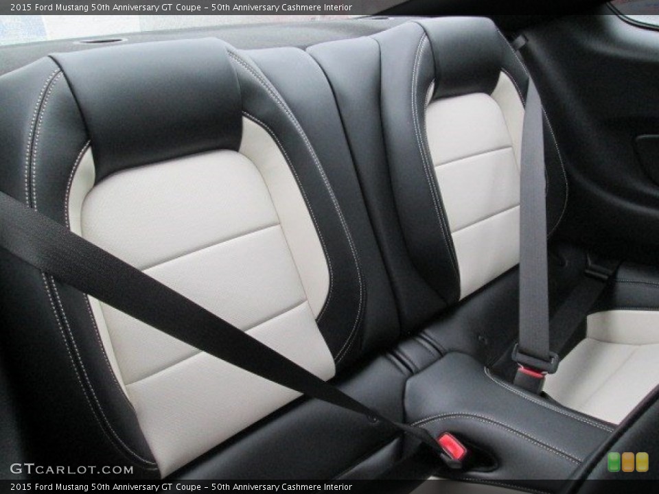 50th Anniversary Cashmere Interior Rear Seat for the 2015 Ford Mustang 50th Anniversary GT Coupe #103210015