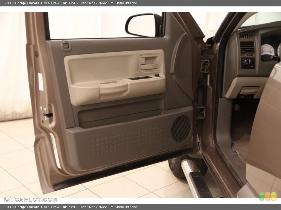 Dark Khaki/Medium Khaki Interior Door Panel for the 2010 Dodge Dakota TRX4 Crew Cab 4x4 #103212706