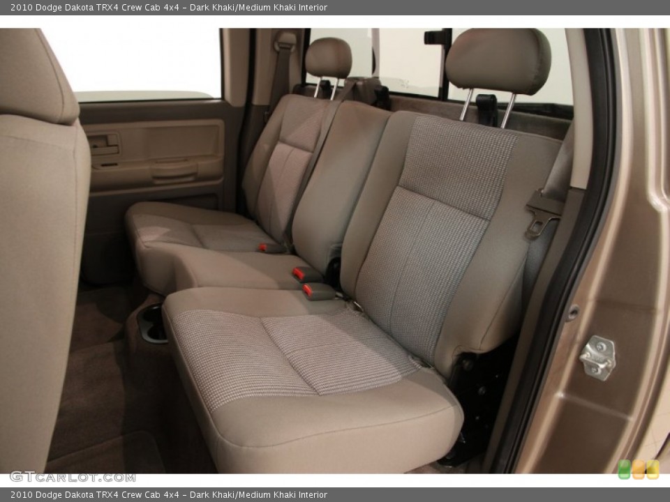 Dark Khaki/Medium Khaki Interior Rear Seat for the 2010 Dodge Dakota TRX4 Crew Cab 4x4 #103212853
