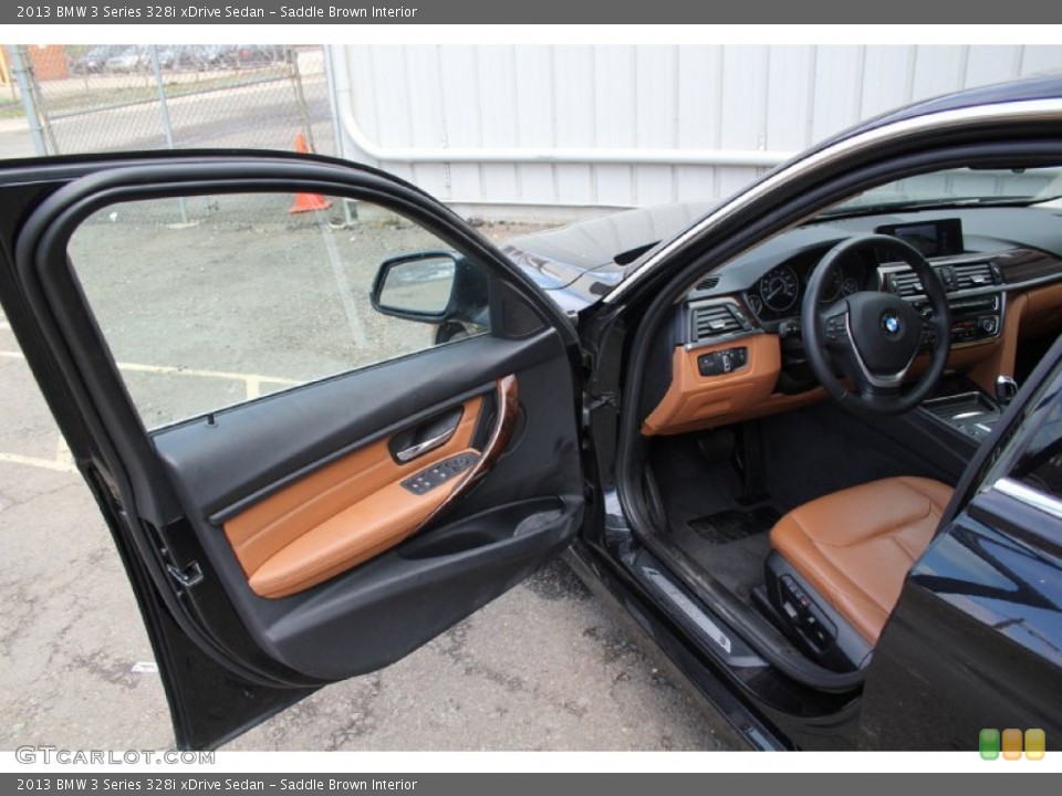 Saddle Brown Interior Photo for the 2013 BMW 3 Series 328i xDrive Sedan #103217083