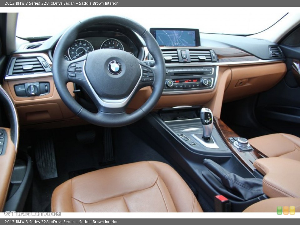 Saddle Brown 2013 BMW 3 Series Interiors