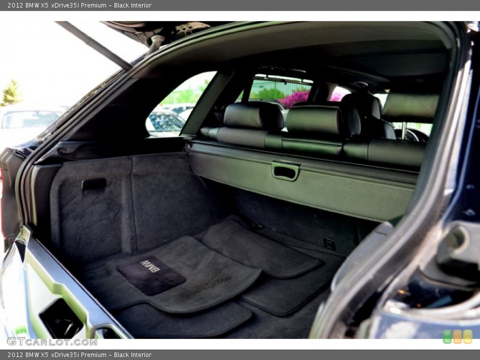 Black Interior Trunk for the 2012 BMW X5 xDrive35i Premium #103218037