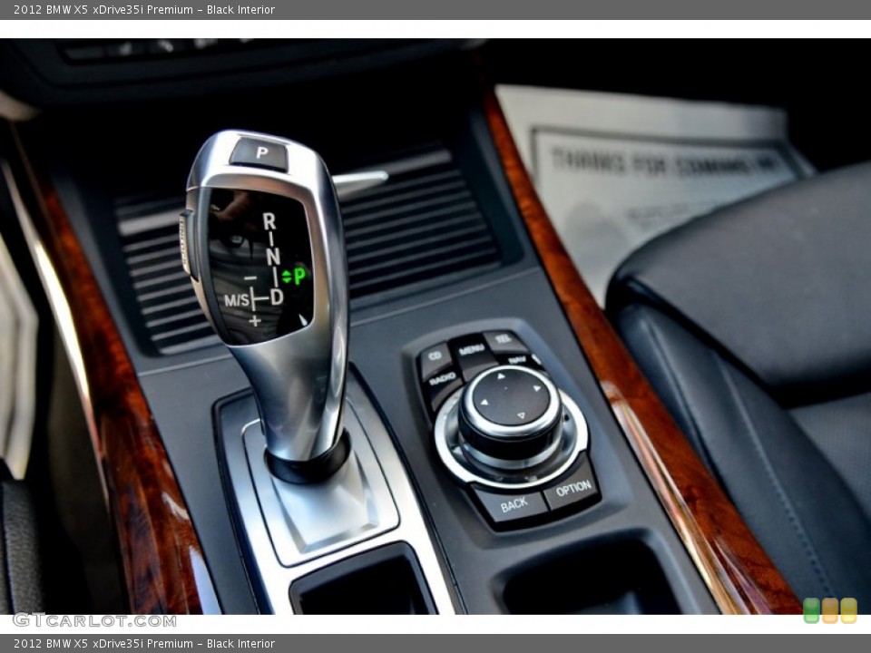 Black Interior Transmission for the 2012 BMW X5 xDrive35i Premium #103218385