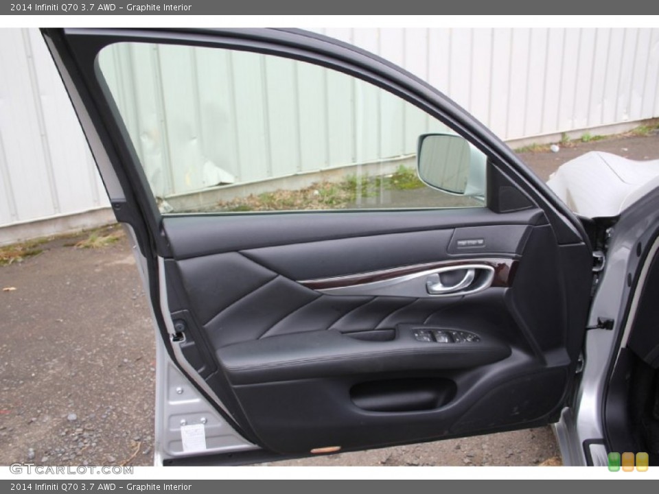 Graphite Interior Door Panel for the 2014 Infiniti Q70 3.7 AWD #103218553