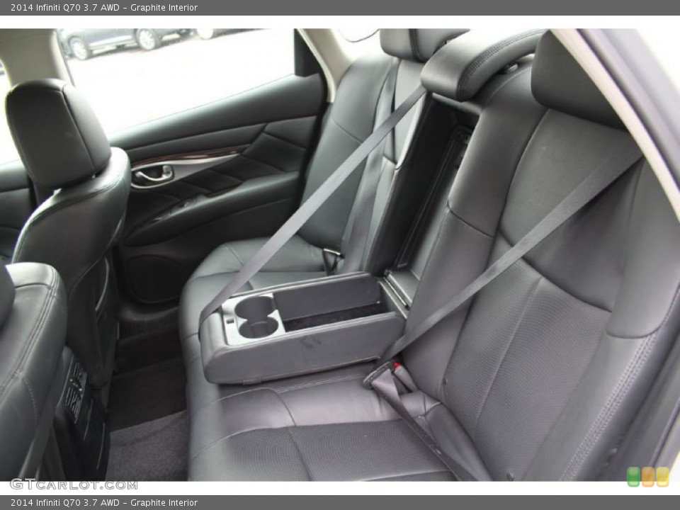 Graphite Interior Rear Seat for the 2014 Infiniti Q70 3.7 AWD #103218655