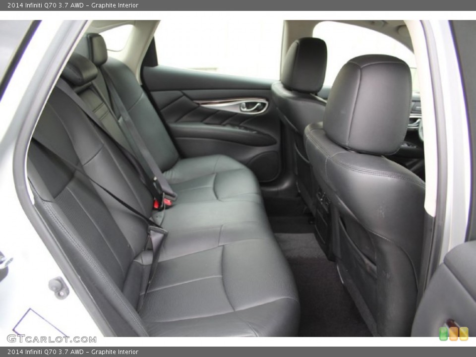 Graphite Interior Rear Seat for the 2014 Infiniti Q70 3.7 AWD #103218673
