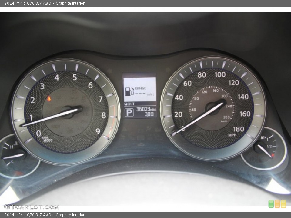 Graphite Interior Gauges for the 2014 Infiniti Q70 3.7 AWD #103218742