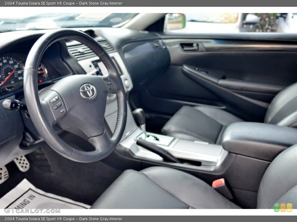 Dark Stone Gray Interior Photo for the 2004 Toyota Solara SE Sport V6 Coupe #103220278