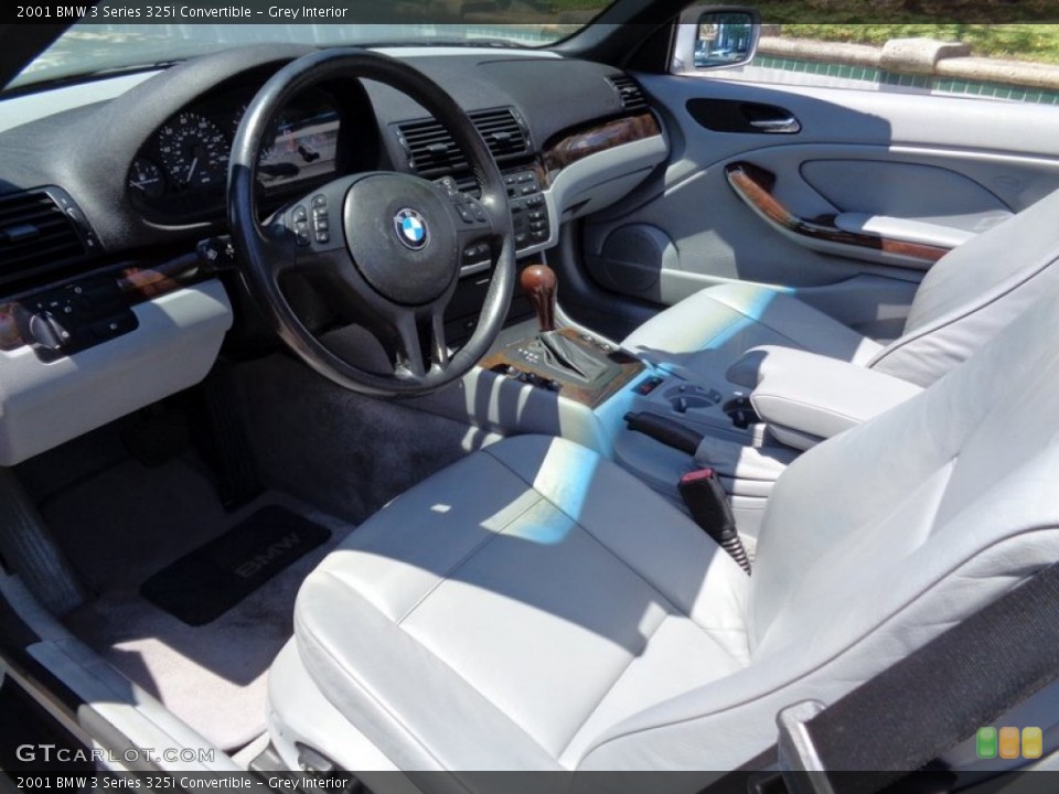 Grey Interior Photo for the 2001 BMW 3 Series 325i Convertible #103221376