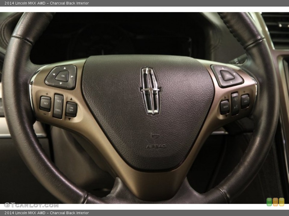 Charcoal Black Interior Controls for the 2014 Lincoln MKX AWD #103224307