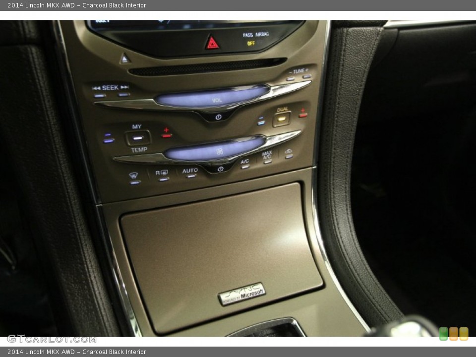 Charcoal Black Interior Controls for the 2014 Lincoln MKX AWD #103224388