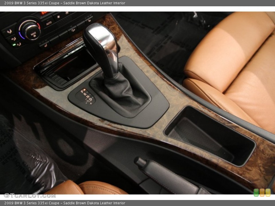 Saddle Brown Dakota Leather Interior Transmission for the 2009 BMW 3 Series 335xi Coupe #103225354