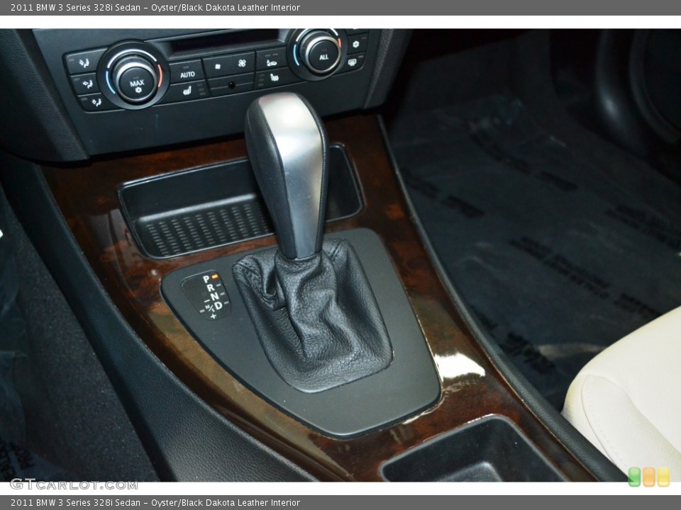 Oyster/Black Dakota Leather Interior Transmission for the 2011 BMW 3 Series 328i Sedan #103229653