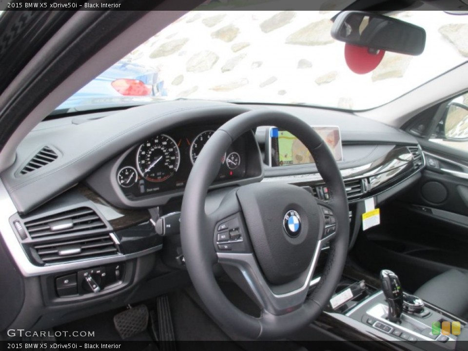 Black Interior Dashboard for the 2015 BMW X5 xDrive50i #103233184