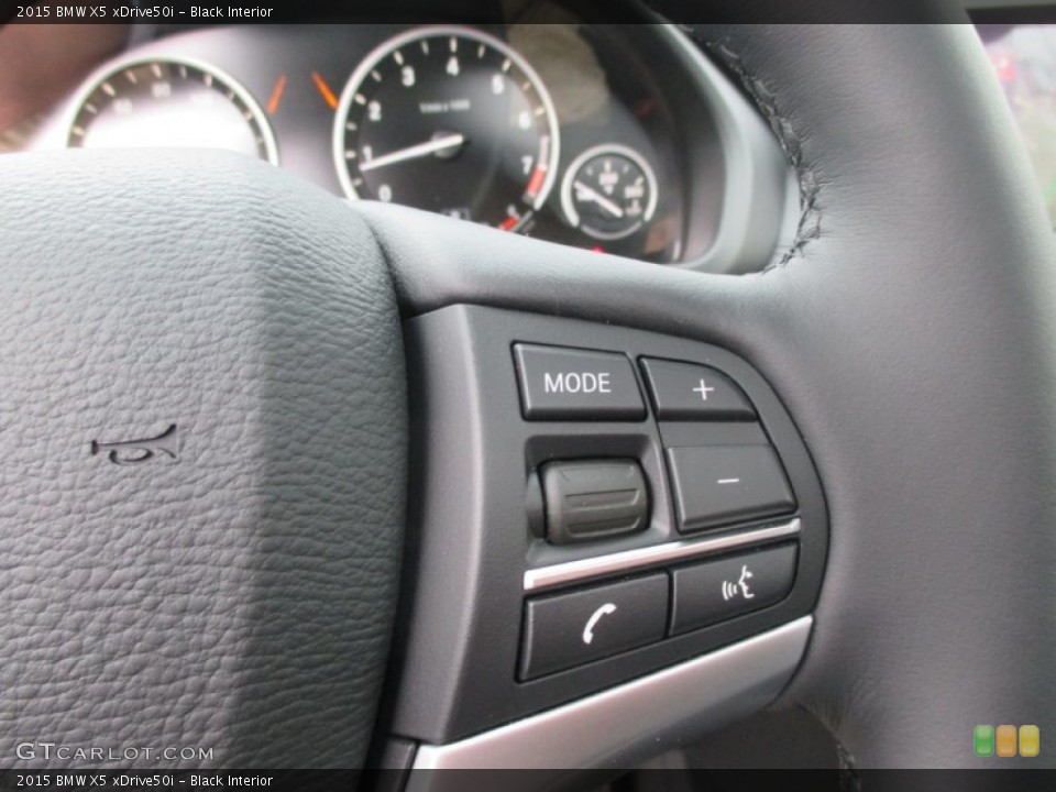 Black Interior Controls for the 2015 BMW X5 xDrive50i #103233196