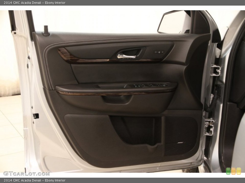 Ebony Interior Door Panel for the 2014 GMC Acadia Denali #103244373