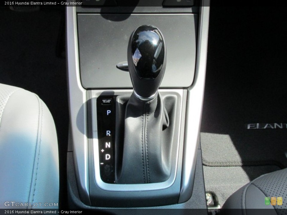 Gray Interior Transmission for the 2016 Hyundai Elantra Limited #103250795