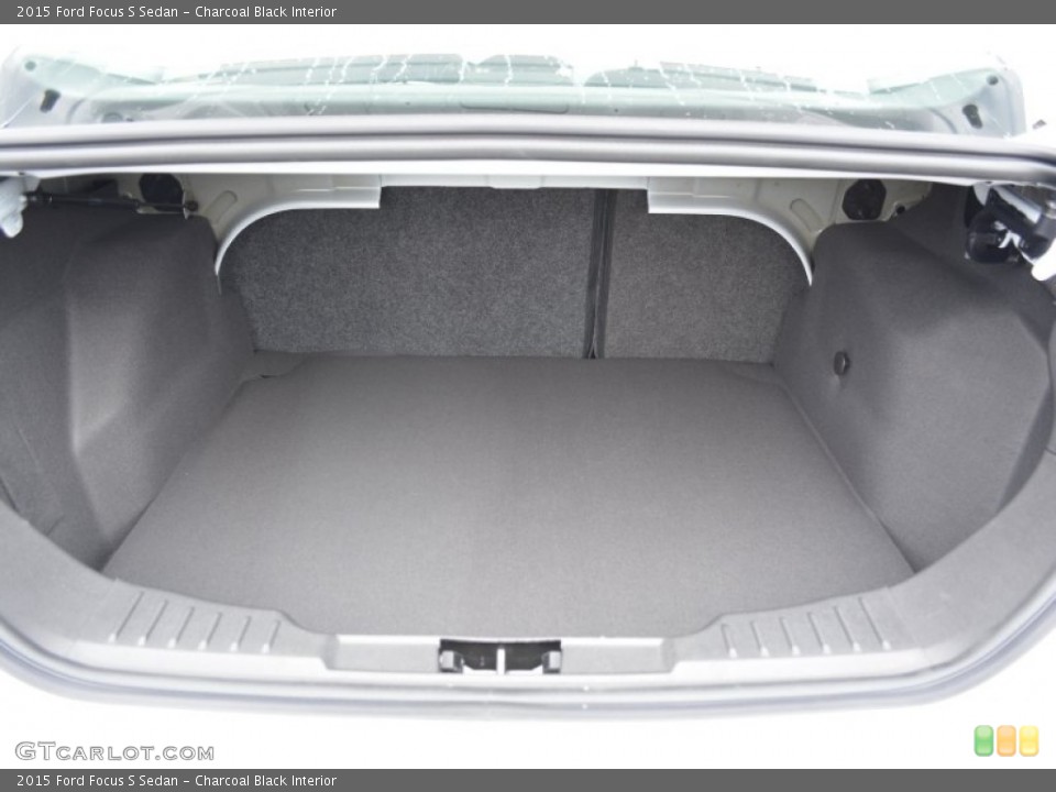 Charcoal Black Interior Trunk for the 2015 Ford Focus S Sedan #103259123
