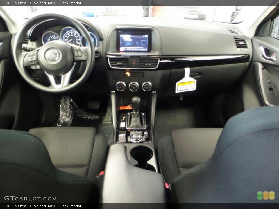 Black Interior Photo for the 2016 Mazda CX-5 Sport AWD #103260158