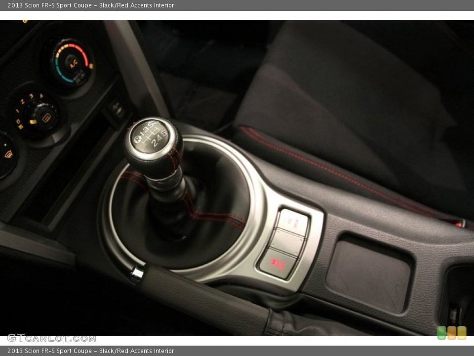 Black/Red Accents Interior Transmission for the 2013 Scion FR-S Sport Coupe #103263464