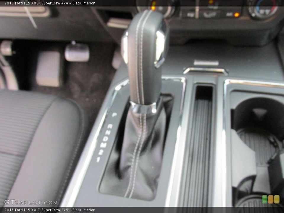Black Interior Transmission for the 2015 Ford F150 XLT SuperCrew 4x4 #103263555
