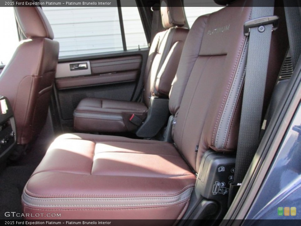 Platinum Brunello Interior Rear Seat for the 2015 Ford Expedition Platinum #103265219