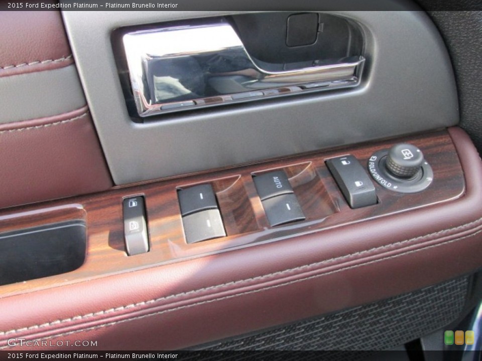 Platinum Brunello Interior Controls for the 2015 Ford Expedition Platinum #103265261