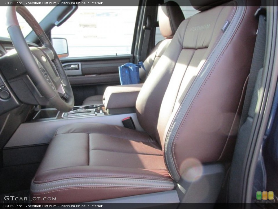 Platinum Brunello Interior Front Seat for the 2015 Ford Expedition Platinum #103265285