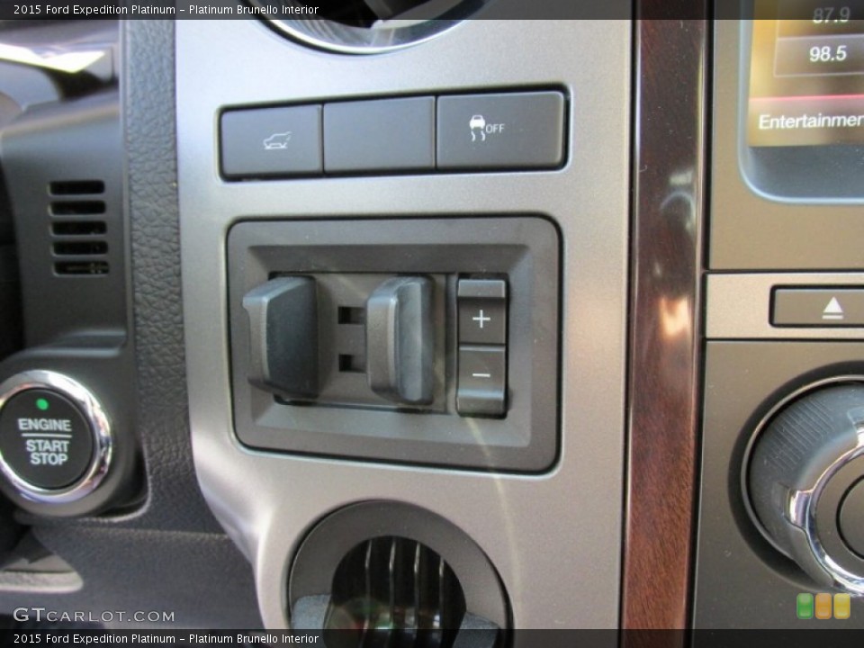 Platinum Brunello Interior Controls for the 2015 Ford Expedition Platinum #103265429