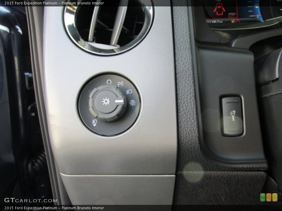 Platinum Brunello Interior Controls for the 2015 Ford Expedition Platinum #103265534