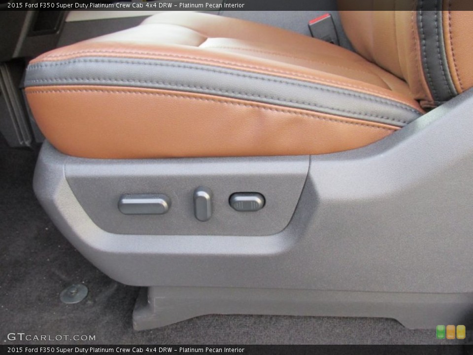 Platinum Pecan Interior Front Seat for the 2015 Ford F350 Super Duty Platinum Crew Cab 4x4 DRW #103266104