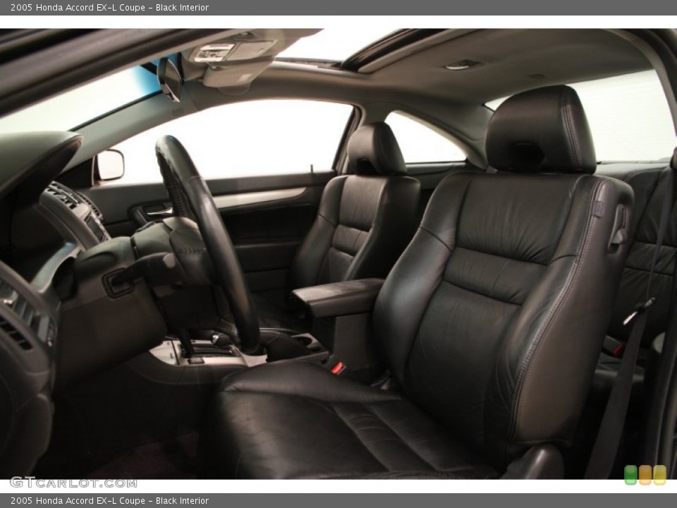 Black Interior Front Seat for the 2005 Honda Accord EX-L Coupe #103266521