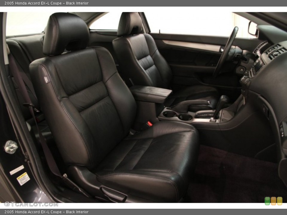 Black Interior Front Seat for the 2005 Honda Accord EX-L Coupe #103266628