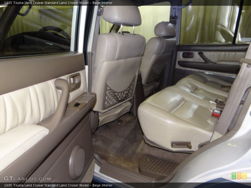 Beige 1995 Toyota Land Cruiser Interiors