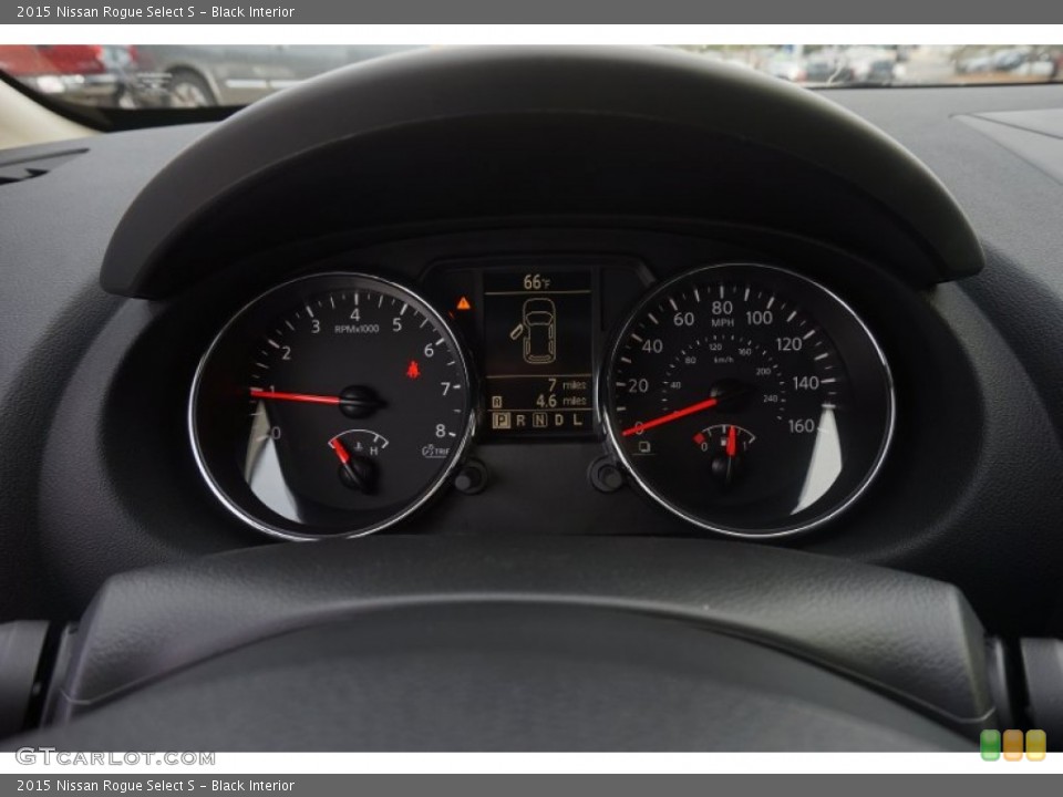 Black Interior Gauges for the 2015 Nissan Rogue Select S #103274802