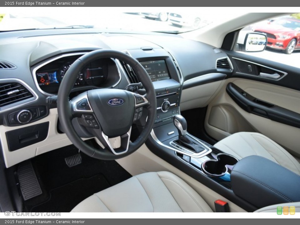 Ceramic Interior Photo for the 2015 Ford Edge Titanium #103285402