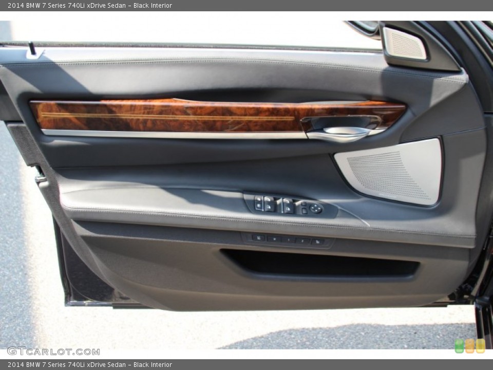 Black Interior Door Panel for the 2014 BMW 7 Series 740Li xDrive Sedan #103286545