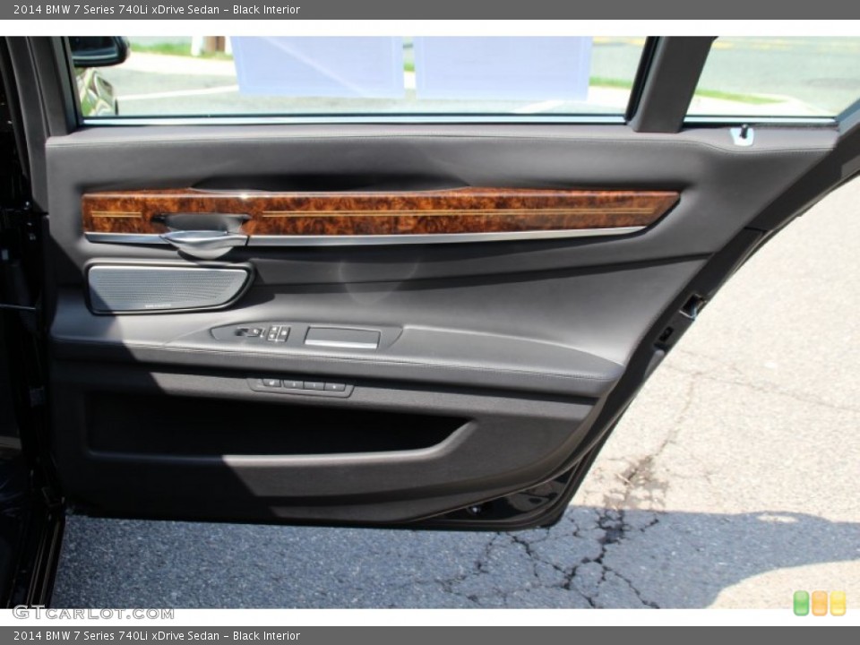 Black Interior Door Panel for the 2014 BMW 7 Series 740Li xDrive Sedan #103286938