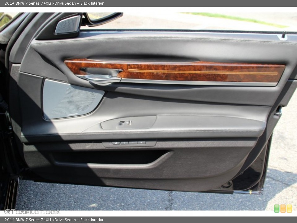 Black Interior Door Panel for the 2014 BMW 7 Series 740Li xDrive Sedan #103286982