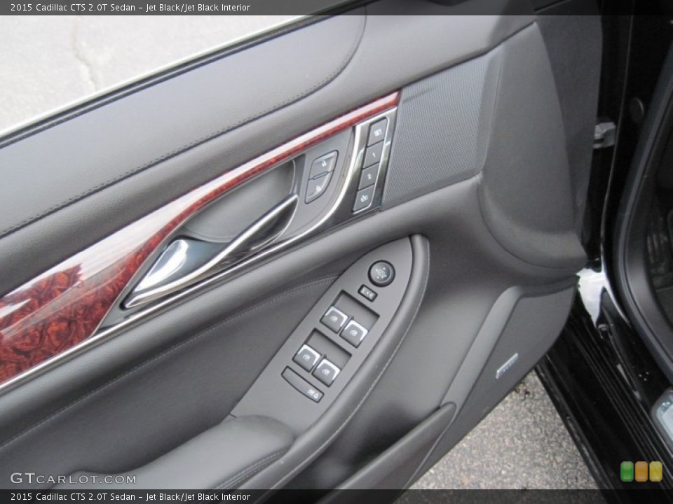 Jet Black/Jet Black Interior Controls for the 2015 Cadillac CTS 2.0T Sedan #103288522
