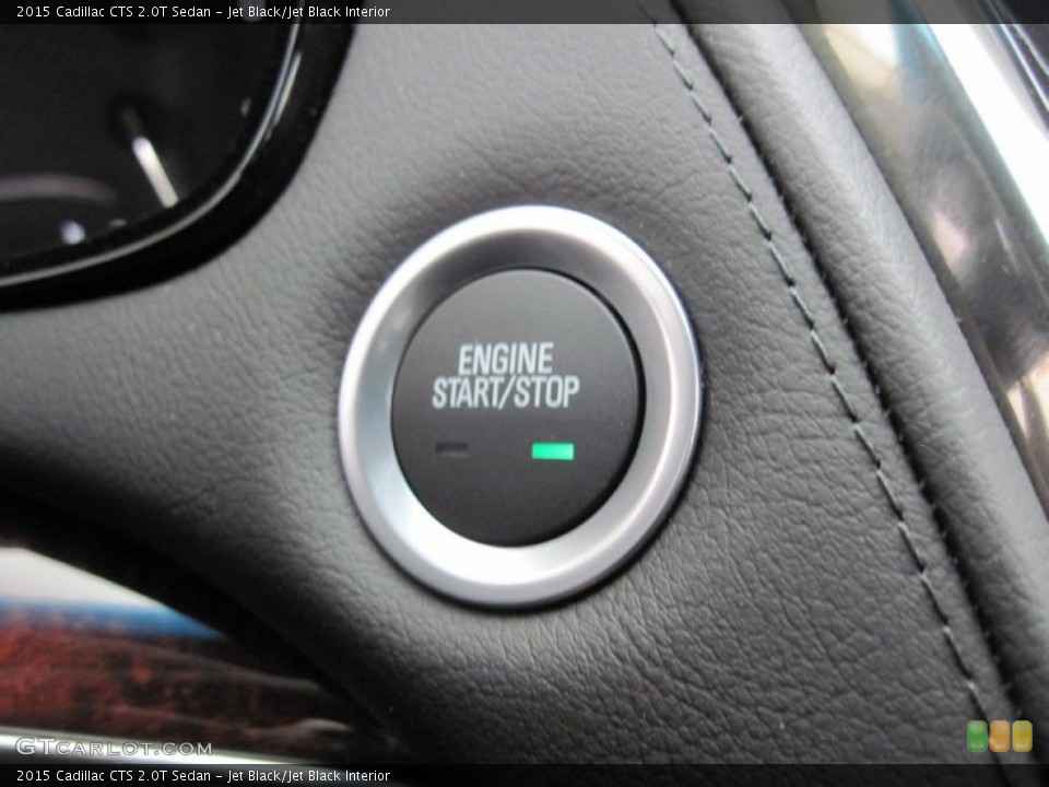 Jet Black/Jet Black Interior Controls for the 2015 Cadillac CTS 2.0T Sedan #103288696