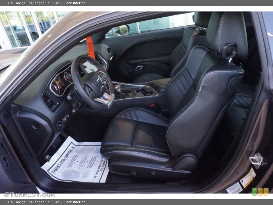 Black Interior Photo for the 2015 Dodge Challenger SRT 392 #103291480