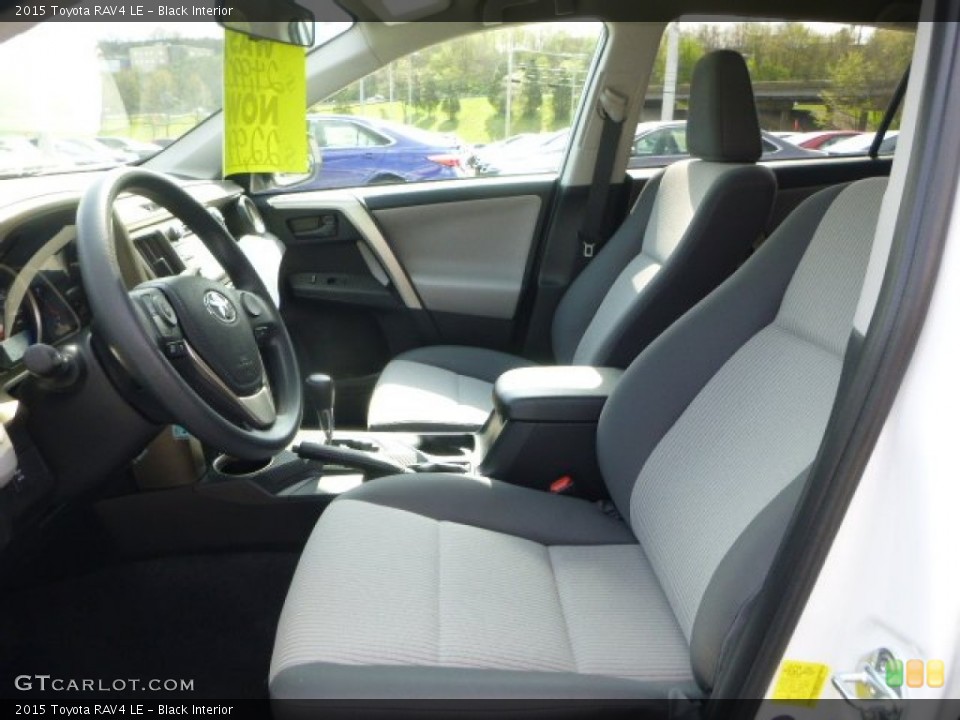 Black Interior Photo for the 2015 Toyota RAV4 LE #103291564